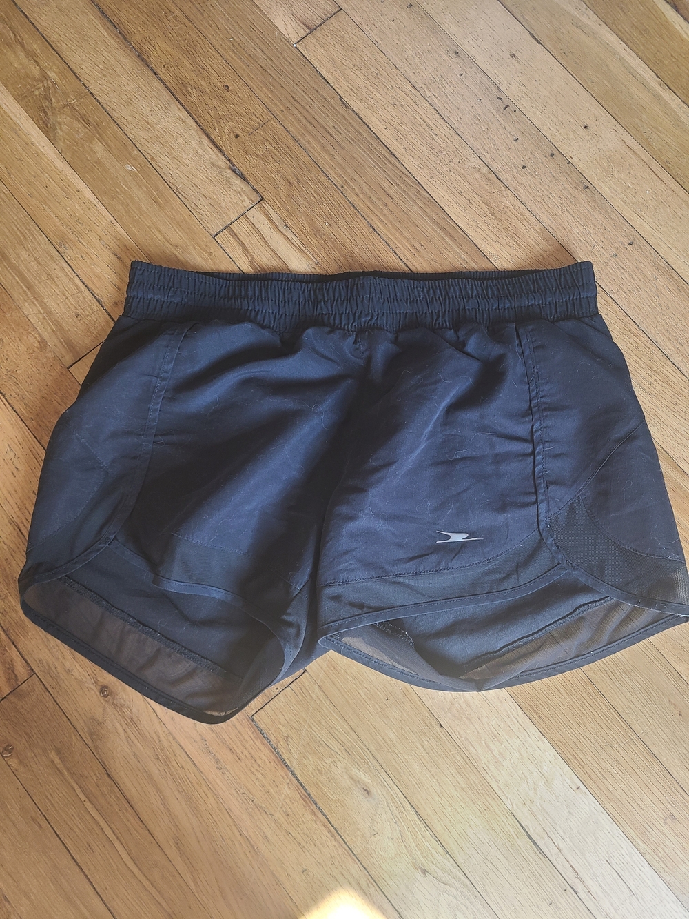 Black Athletic Running Shorts